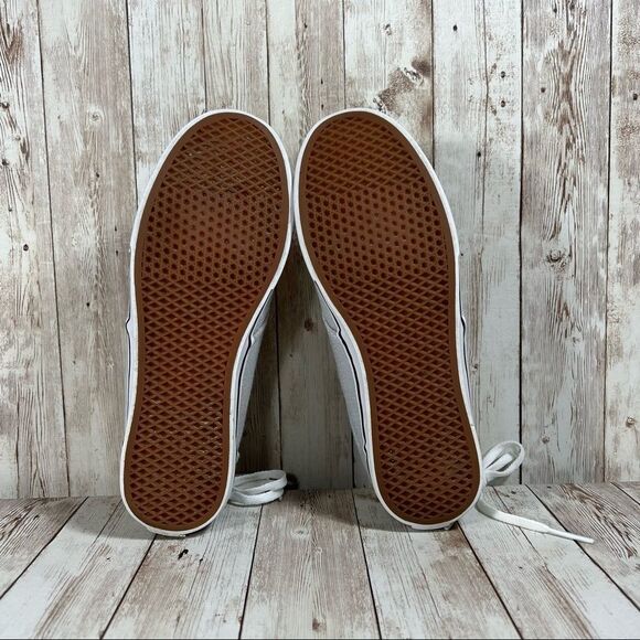 Vans pin stripe lace up skate - Womens 6.5 - Picture 9 of 10